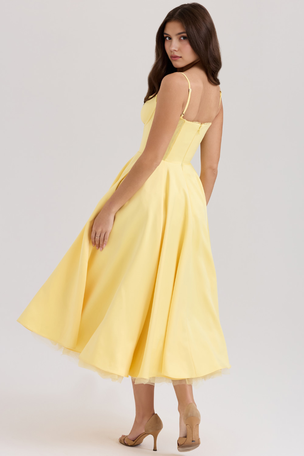 Cloe Midi Dress - Double Layer