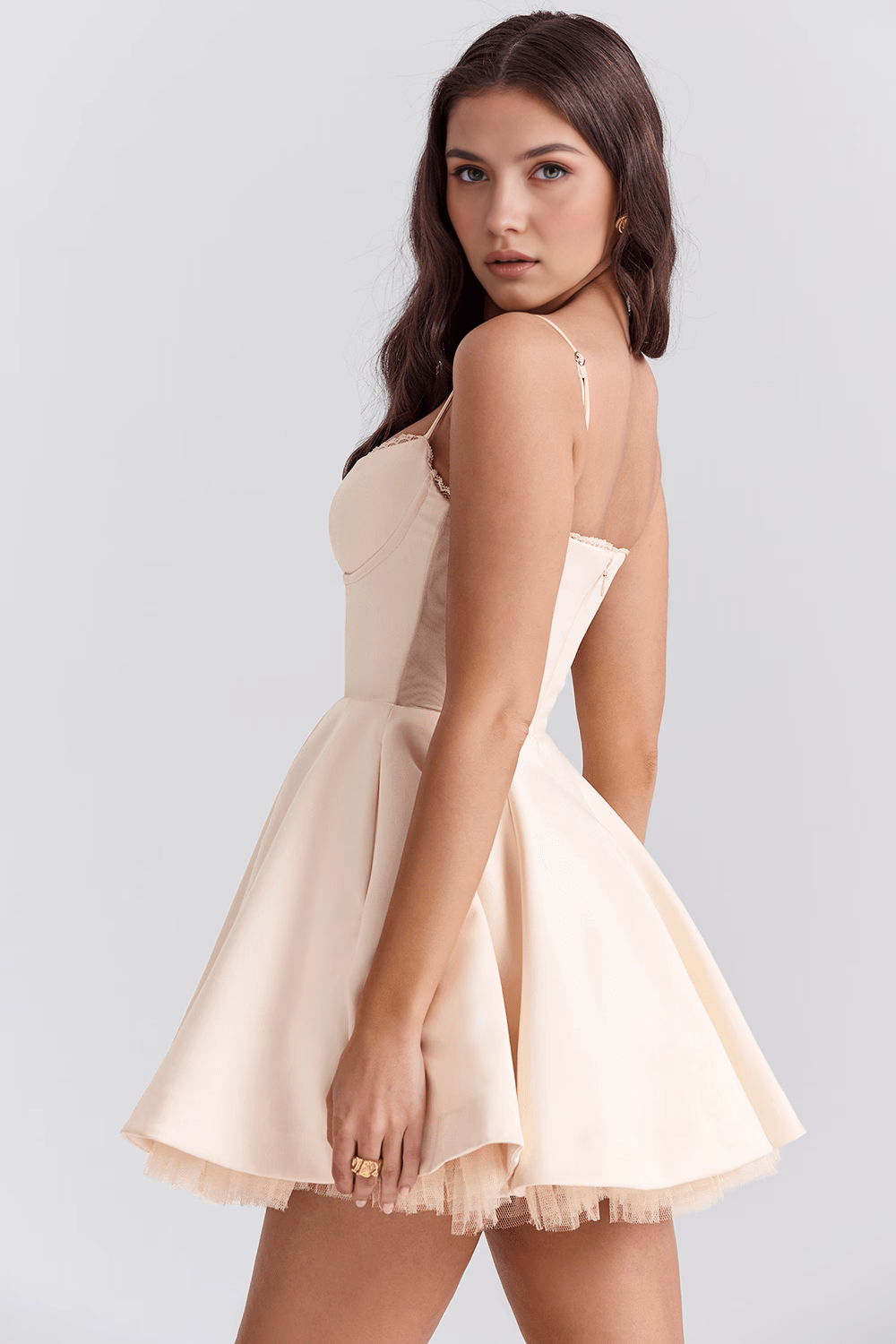 Short Dress Cloe - Double Layer